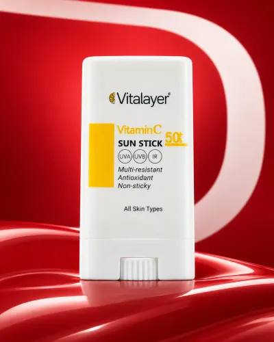 ضد آفتاب استیکی ویتامین C ویتالیر SPF50