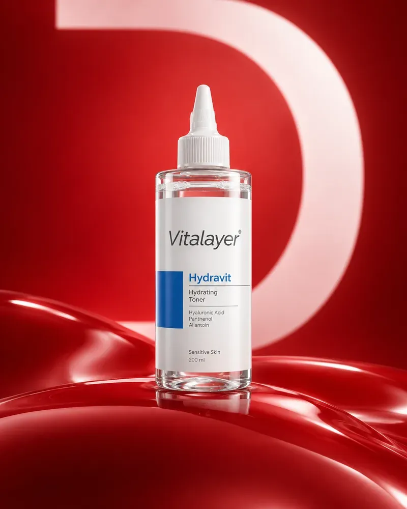 تونر آبرسان صورت ویتالیر هیدراویت Hydravit مناسب پوست خشک ۲۰۰ میلیلیتر