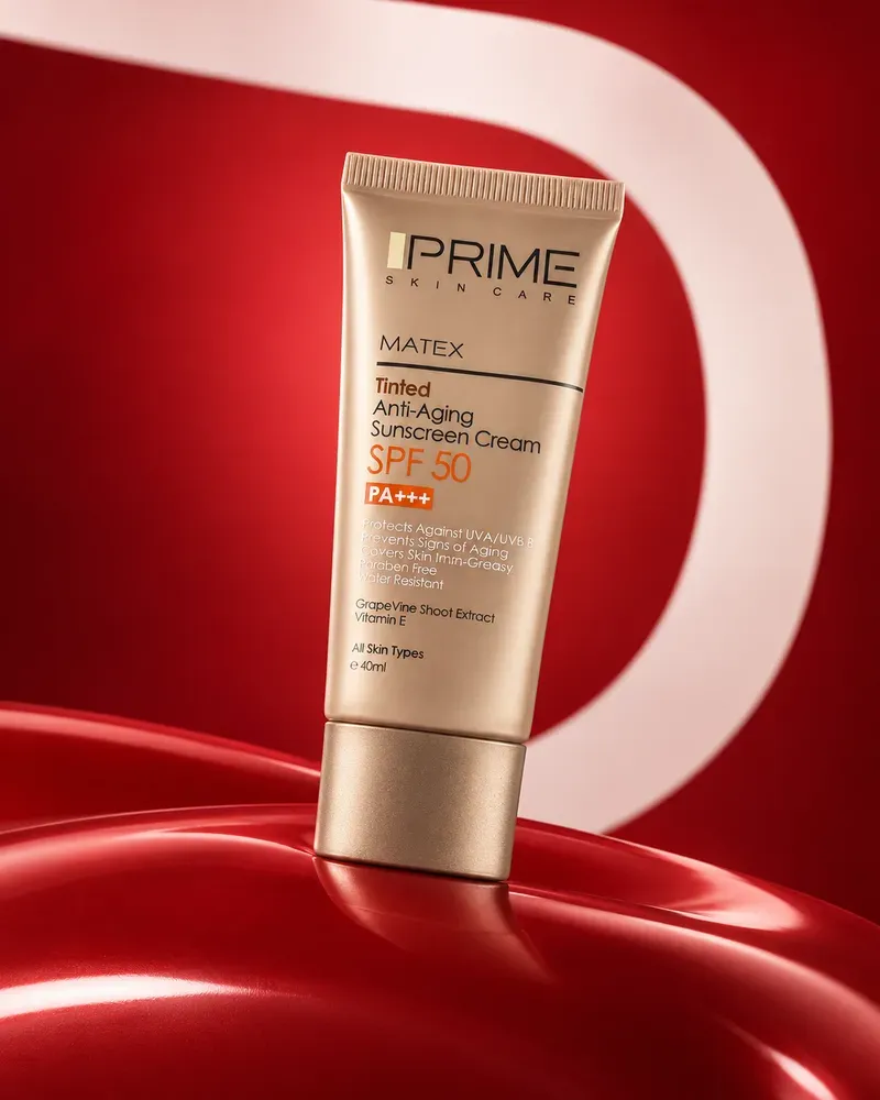 کرم ضدآفتاب جوانکننده ماتکس پرایم SPF50 حجم ۴۰ میلیلیتر