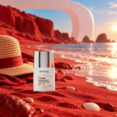 فلوئید ضدآفتاب بی‌رنگ پرایم SPF50 مدل C-Prime Fusion Water – حجم 40 ml