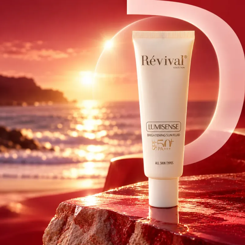 فلوئید ضدآفتاب روشن‌کننده لومیسنس رویوال SPF50 حجم 50 میلی‌لیتر