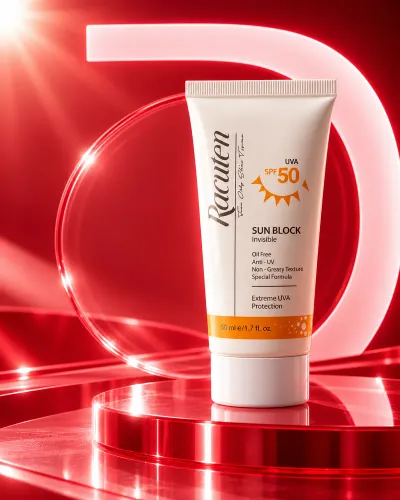 کرم ضدآفتاب بی‌رنگ راکوتن SPF 50 مدل 04 – حجم 50 میلی‌لیتر